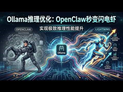 Ollama推理优化：OpenClaw秒变闪电虾