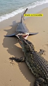 battle between a shark vs crocodile | deep sea discoveries