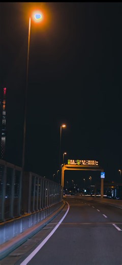 首都高から見る東京スカイツリーの夜景ドライブ