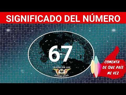 NUMEROLOGY🤍Meaning of the number 67❓ Number 67 in the spiritual🙏number 67 NUMBER