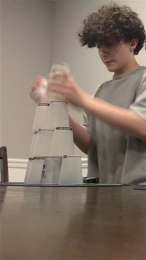 Sport Stacking Cycle: 5.953 #shorts #sports #sportstacking