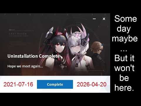 【Punishing: Gray Raven】 Final Login 4-20-2026