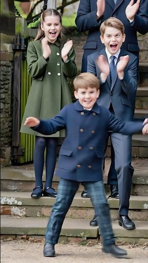Prince Louis’ Epic Dance Moves #royalfamily #royal #princelouis