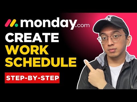 How to Set Work Schedules in Monday com | Create Working Days in Monday.com