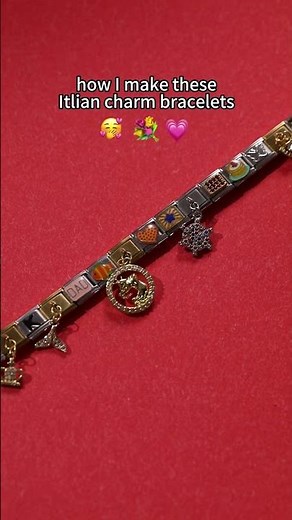 Italian Charm Bracelet | Built Over Time