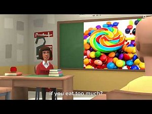 Caillou Sings A Poop Song In Class/Poop In Class/Suspended/Grounded