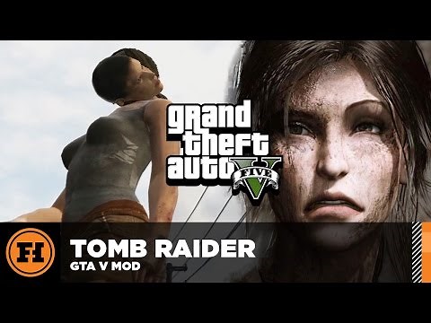 Mod Gameplay - TOMB RAIDER in GTA 5!