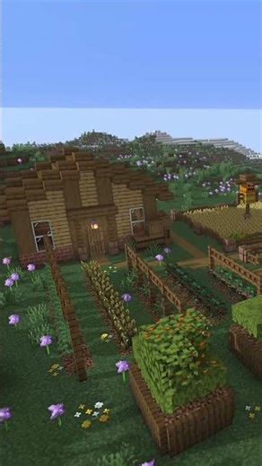 Minecraft Mountain Farm Build Inspiration