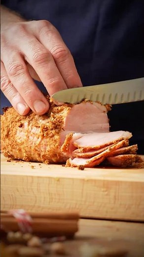 Griljerad minijulskinkan och julskinketårta