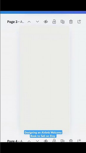 Designing an Airbnb Welcome Book to Sell on Etsy