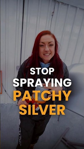 How to spray silver basecoat evenly and stop patchy, blotchy paint finishes
