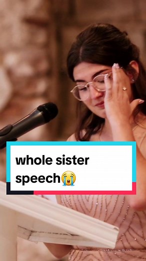 Heartfelt Maid of Honor Wedding Speech Example | Emotional Moments