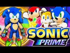 SuperSonicBlake: Sonic Meets Prime Sonic! (Sonic Prime Plush)