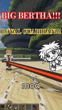 BIG BERTHA E ROYAL ESTÃO DE VOLTA!!! #minecraft #minecraftshorts #minecraftmemes #minecraftmods