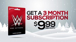 WWE Network gift cards make the perfect holiday gift