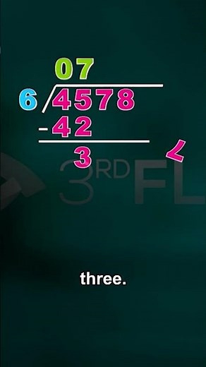 Long Division Made Easy ➗ | Step-by-Step for Kids! | #Shorts | Power Learn Kids
