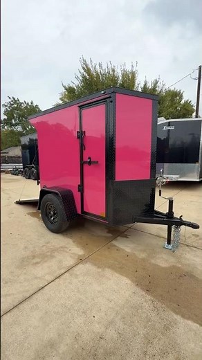 2026 New 4x6 SA Screwless Enclosed Trailer |.08 Polycor | Limited Edition | Dexter Axles |879|$3,795