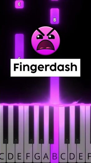 FINGERDASH #geometrydash #shorts