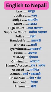 149K views · 2K reactions | English to Nepali word meaning list. | Free Online English Class | Facebook