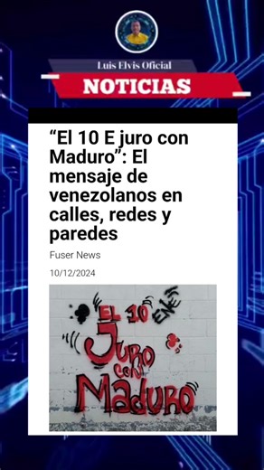 ¡La Revolución Bolivariana se fortalece! Maduro jura su presidencia con el apoyo del pueblo El pueblo venezolano se ha unido para acompañar al presidente Nicolás Maduro en su juramentación el próximo 10 de enero. A lo largo y ancho del país, se han plasmado 104 murales que reflejan el respaldo popular al líder de la Revolución Bolivariana, quien enfrenta el bloqueo económico impuesto por el imperialismo estadounidense. Desde el centro hasta el occidente de Venezuela, el poder popular ha expresad