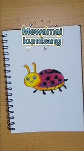mewarnai kumbang kartun #wewarnai #coloring