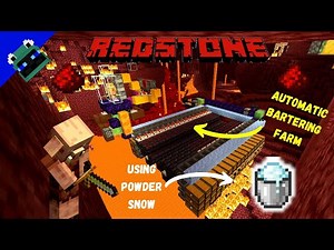 Automatic Bartering Farm | Redstone Tutorial