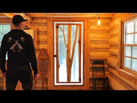 "Floating" Epoxy Door DIY! / Ep103 / Outsider Cabin Build