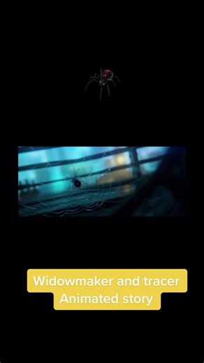 Widowmaker and tracer animated story #fyp #foryou #foryoupage #overwatch2 #blizzard #overwatch #animatedstories #fypシ #overwatch2edit #see