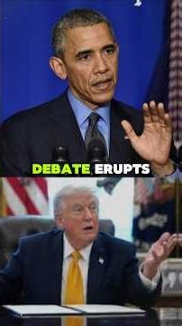 Obama vs Trump: The Tense Exchange That Change The Debate