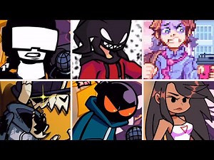 Friday Night Funkin' - Guns but everytime it's Tankman turn a Different Skin Mod and Cover is used