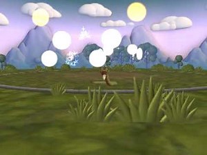 Spore: Weird Glitched up Test Drive room.