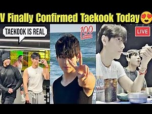 Taekook Spotted Together at Restaurant 💜Finally Confirmed! 😍 BTS V Clears the Taekook Relationship 💜