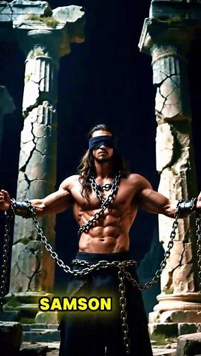 SANSON TEARING DOWN THE TEMPLE 💪🔥 THE SUPERNATURAL FORCE THAT SHOCKED THE WORLD 😱 #Bible #history