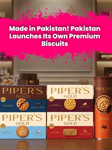 Pakistan Launches Premium Biscuits to Showcase Local Brands