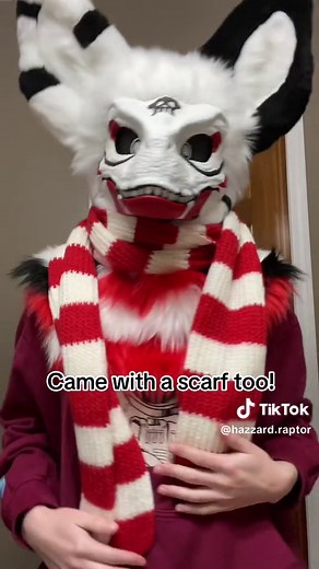 This mask has already been sold to @Кris !! Had a lot of fun making him, just took quite a bit of time lol #furry #hazzardraptor #dino #dinomask #fursuit #foryoupage #fyp #foryou #furry2023 #furryfandom #furrytiktok #furryfyp #greenscreenvideo