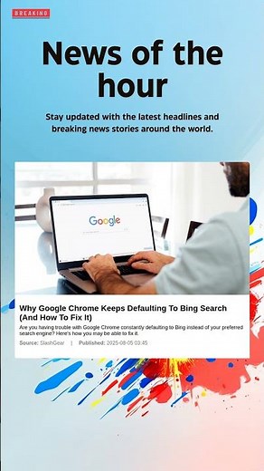 Breaking News: Why Google Chrome Keeps Defaulting To Bing Search (And How To Fix It) #Google