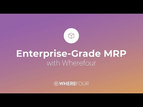 Streamline Inventory with Wherefour's MRP: Automate Orders & Save Time