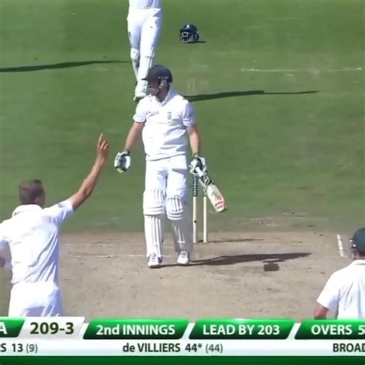 "Stuart Broad All Wickets Vs AB de Villiers In Test Cricket