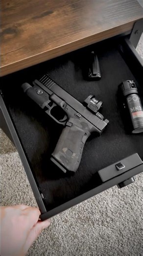 Kaer Nightstand Gun Drawer 👌🏽