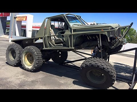 1979 Chevrolet CK 6x6 Ultimate Off Road Truck Build Project