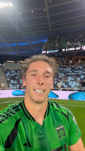 The man of the moment. 😎 | Austin FC