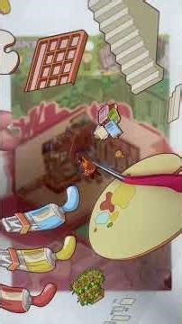 🎨Make Adorable Mini Scene Stickers With Me | Super Easy Craft Tutorial 