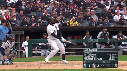 Luis Robert's solo home run