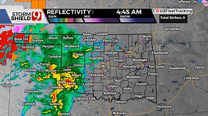 6.2K views · 41 reactions | 5:50 AM RADAR UPDATE: Waking up to a wet morning for parts of west Oklahoma. Rain chances will remain west with the highest totals near the Texas Panhandle border. OKC may see a brief bout of light rain this morning. | KWTV - NEWS 9 | Facebook