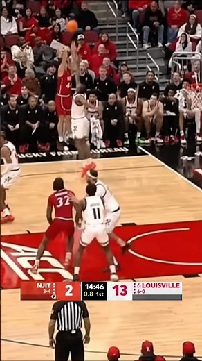 Huge Three With 8 Seconds Left! NJIT vs Louisville | NJIT Men’s Basketball 2025 #shorts #basketball