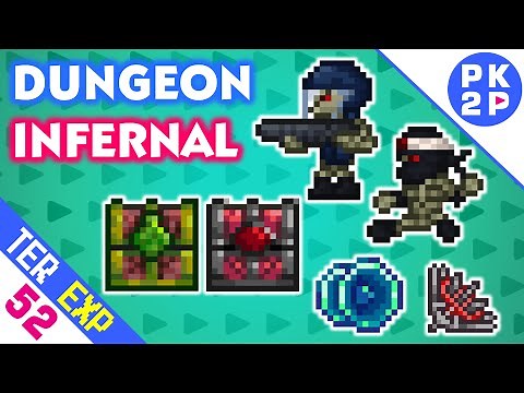 Dungeon Pós-Plantera Mais Difícil + Baús dos Biomas • Terraria 1.3 Expert #52