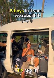 WE ARE REBUILDING THE VAN‼️‼️ Full upgraded but still cheap as possible van build to sleep all 5 of us coming asap #vanlifeaustralia #budgettravel #australia #vanlife #cheap