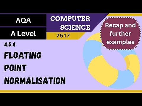 83. AQA A Level (7517) SLR 11 - 4.5.4 Floating point normalisation - Recap