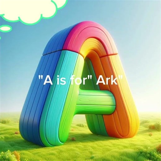 A is for ARK! 🦁 Bible ABCs for Kids #shorts