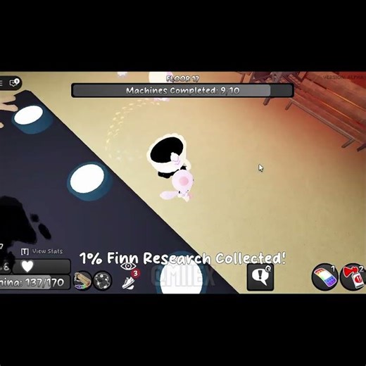 i had 200 ping the whole run btw 🥹